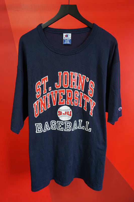 (XXL) St. John's University Baseball Champion T-Shirt