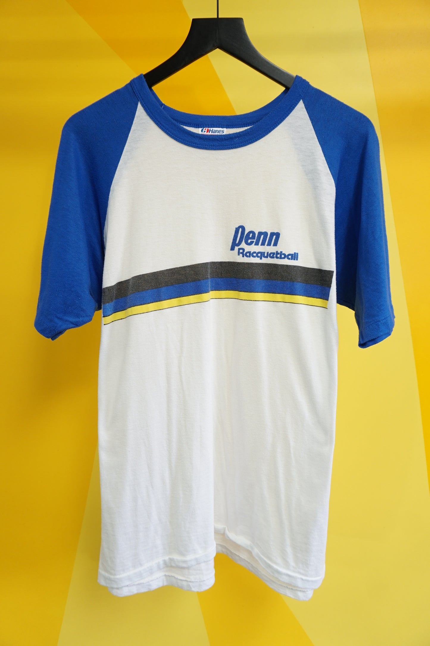 (L/XL) Vtg Penn Racquetball Single Stitch T-Shirt