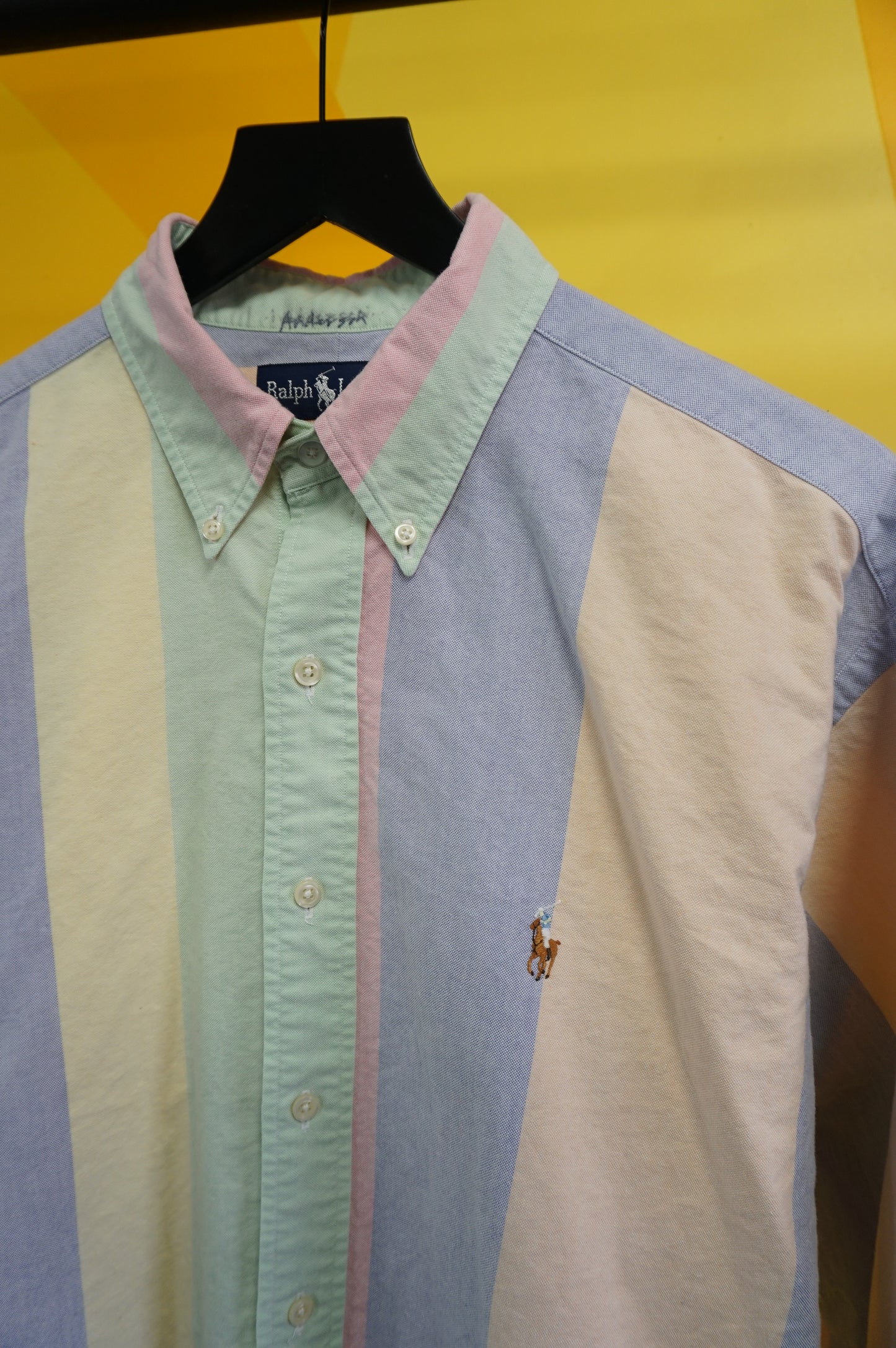 (L/XL) Pastel Polo Ralph Lauren Button Up Shirt