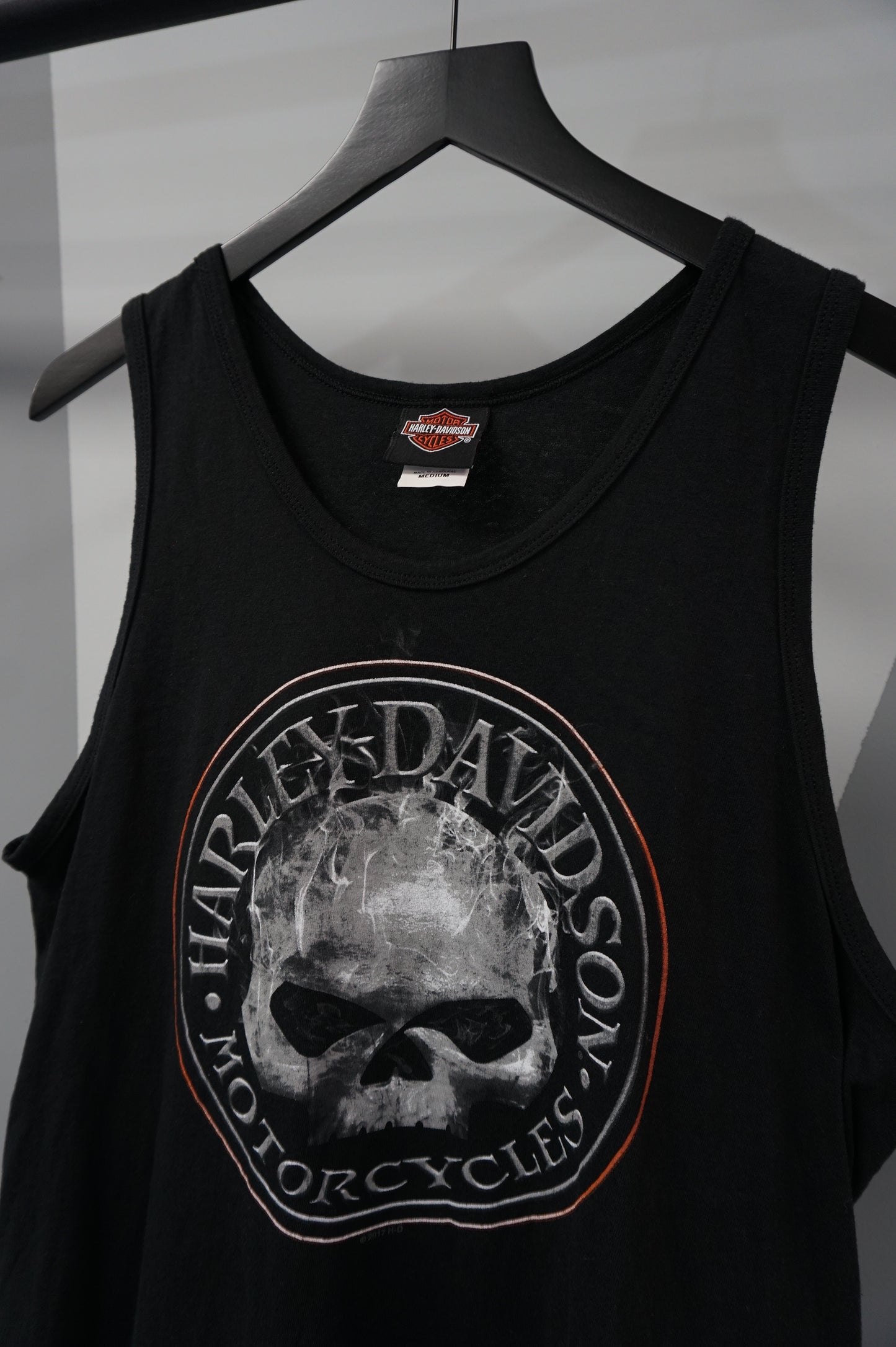 (M) Angleton Harley Davidson Muscle T-Shirt