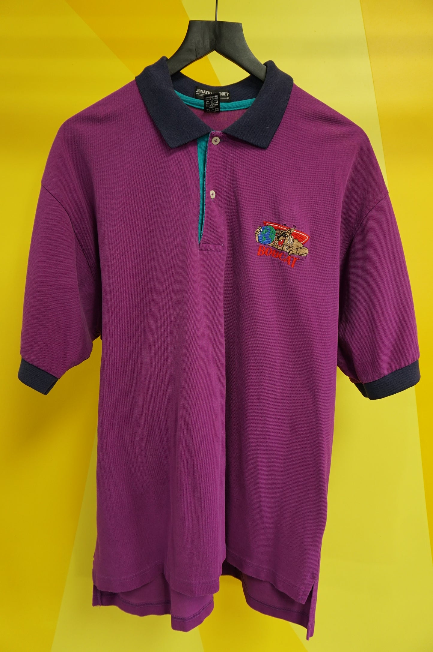 (XL) Vtg Bobcat Polo Shirt