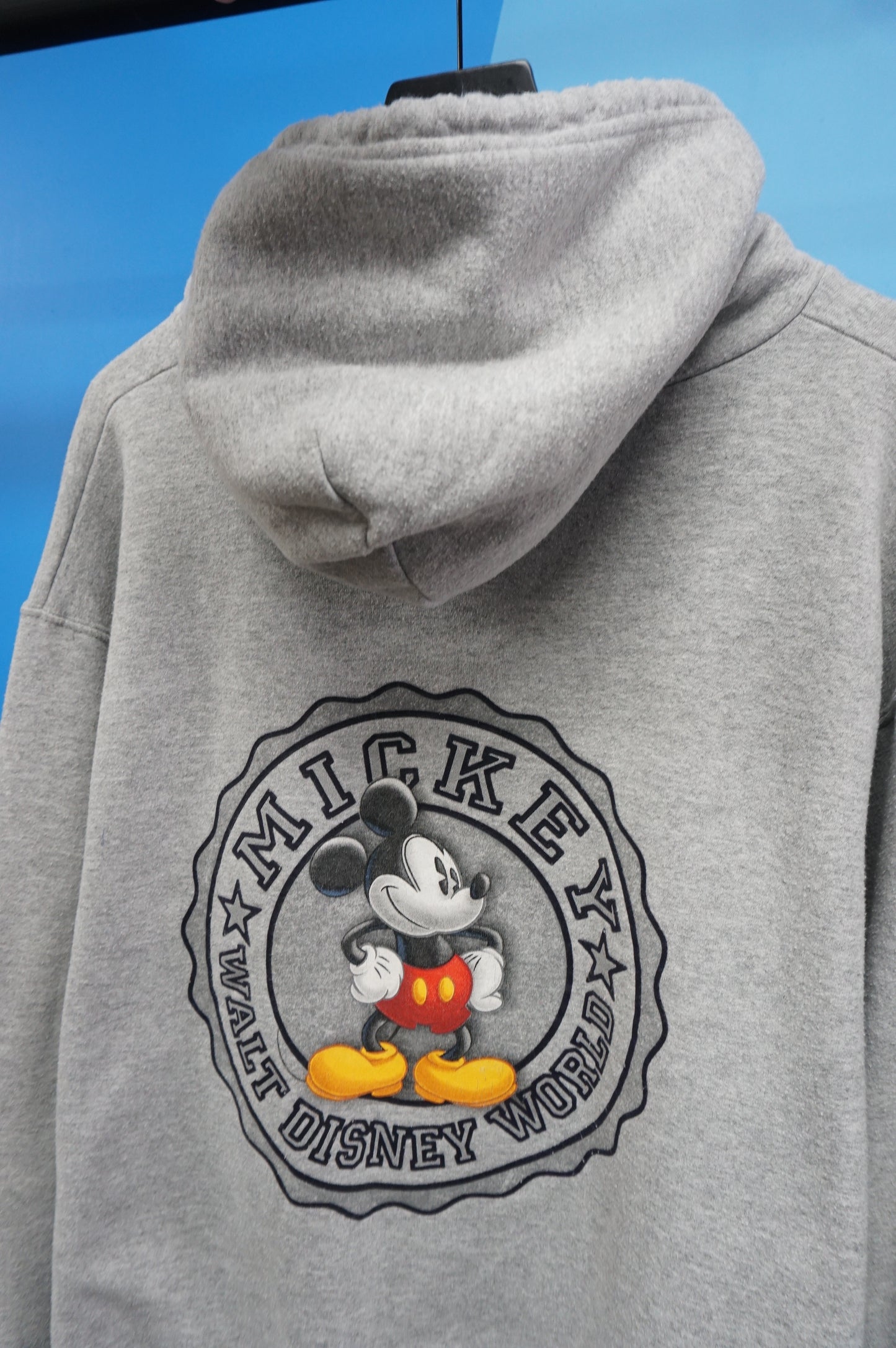 (L) Mickey Mouse Full Zip Hoodie