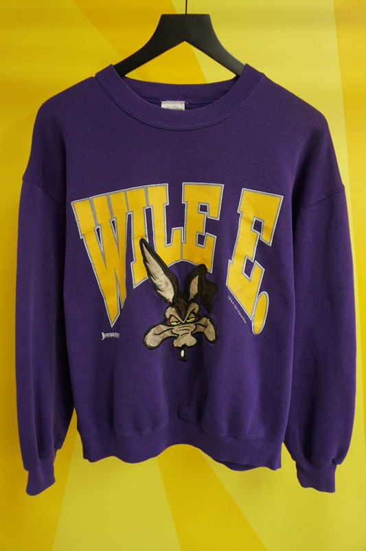 (L) Vtg Wile E. Coyote Crewneck