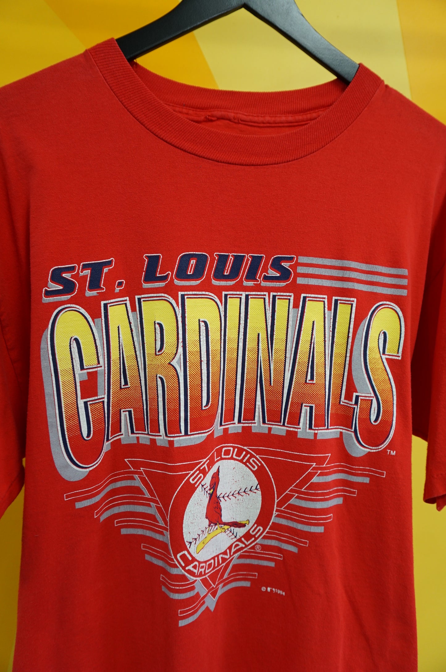 (L) 1994 St Louis Cardinals Single Stitch T-Shirt