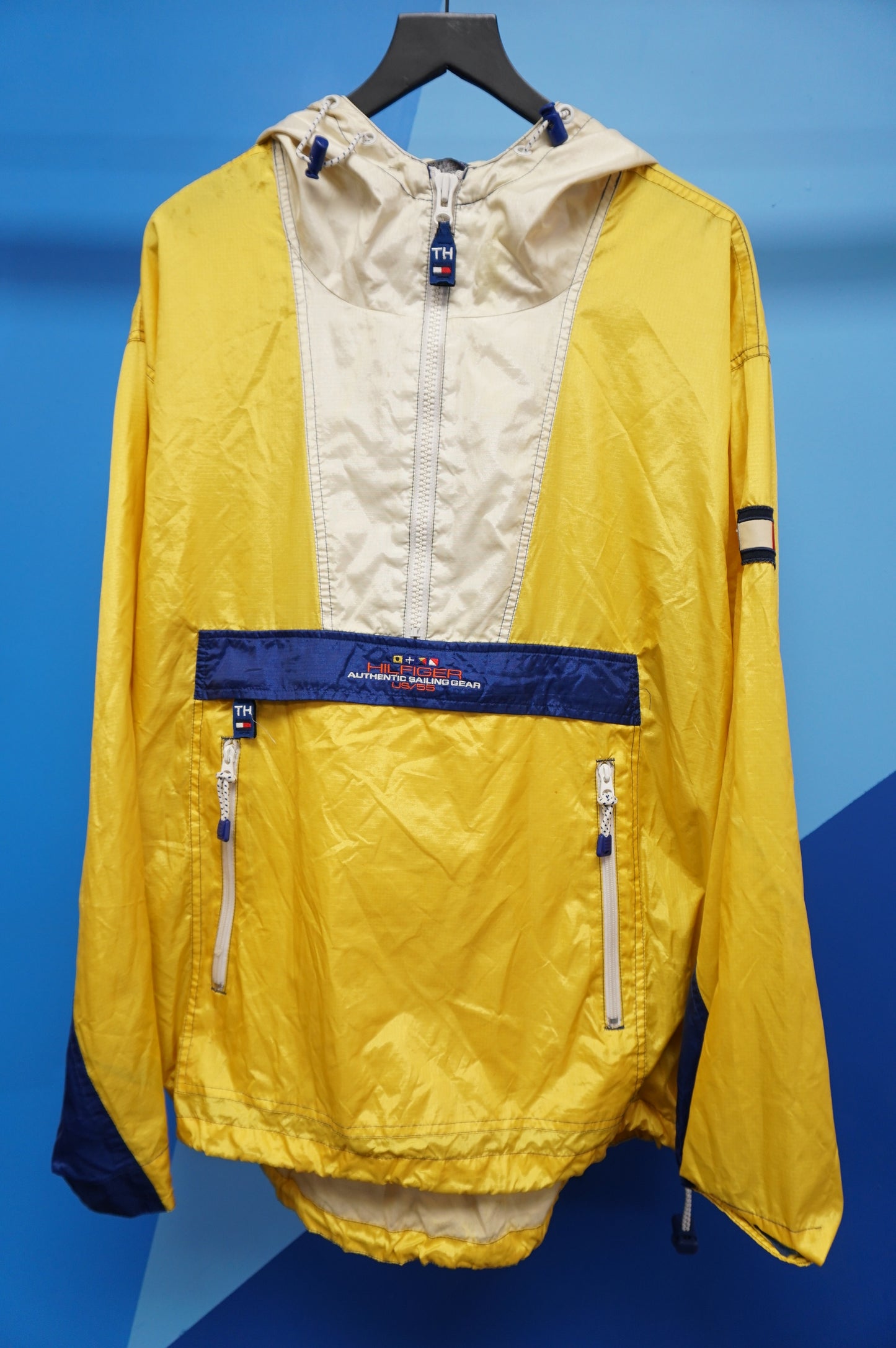 (XL/XXL) Vtg Tommy Hilfiger Authentic Sailing Gear Jacket