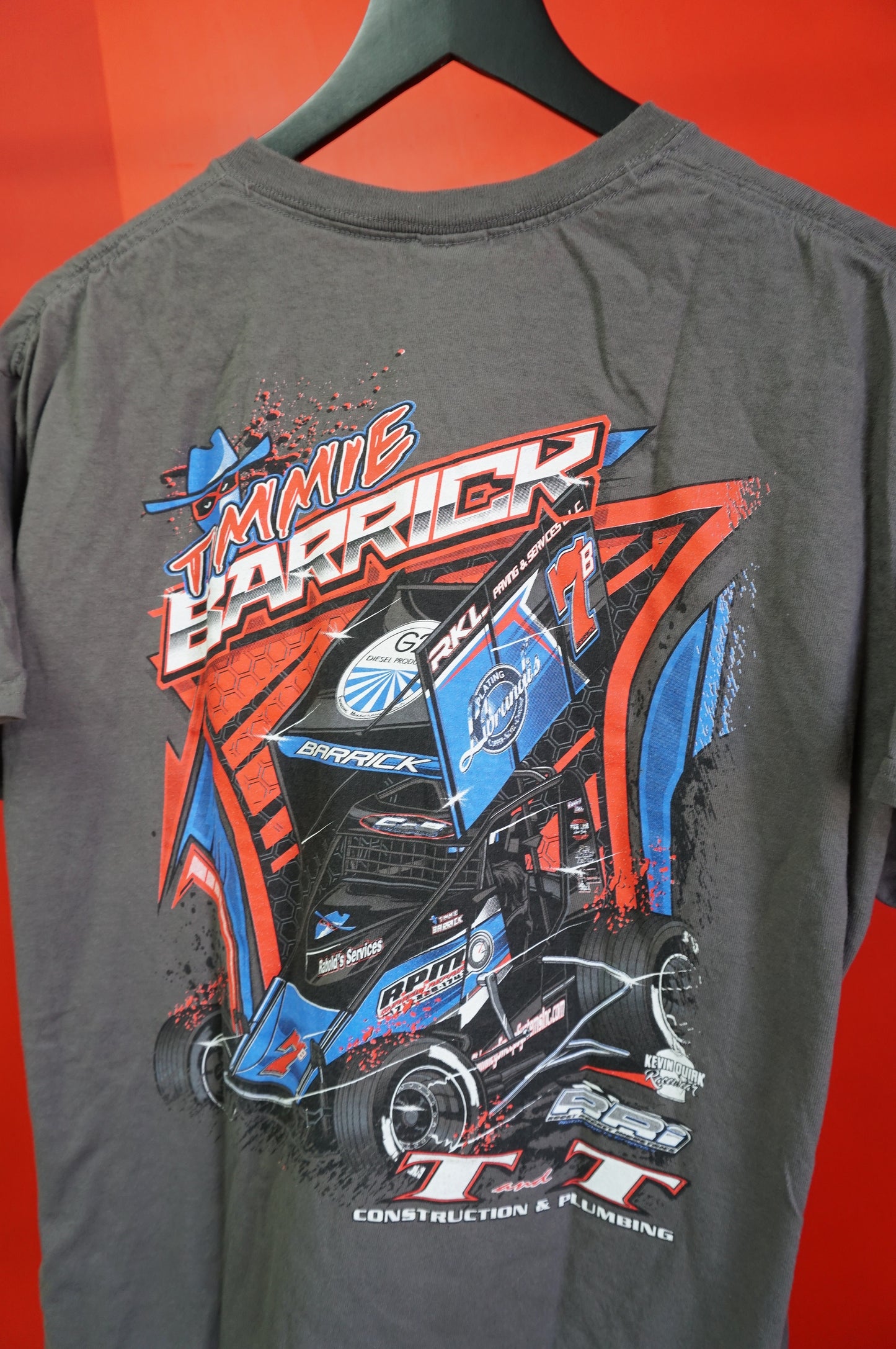 (L) Timmie Barrick Dirt Racing T-Shirt