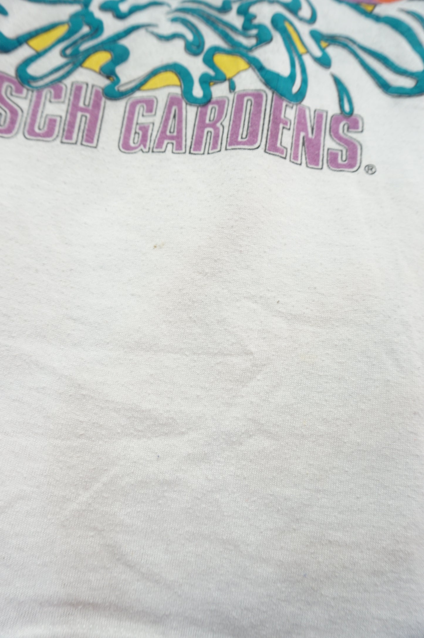 (S/M) Vtg I Survived The Congo River Rapids Busch Gardens Single Stitch T-Shirt