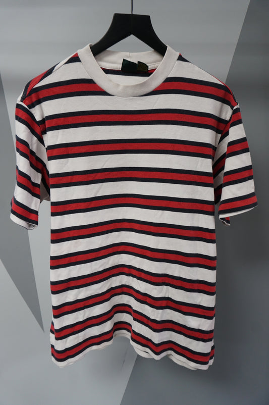 (L) Vtg Essential Striped T-Shirt