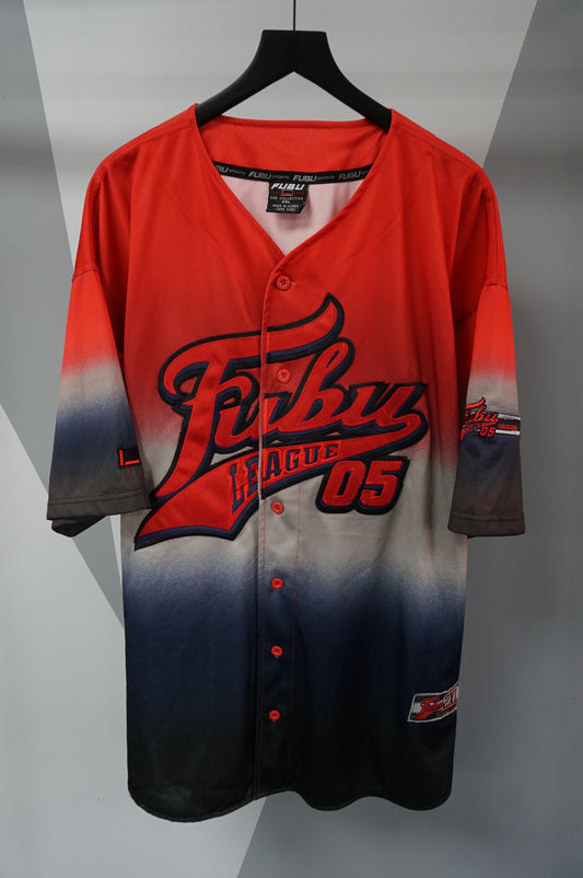 (XXL/3XL) Fubu Gradient Baseball Jersey