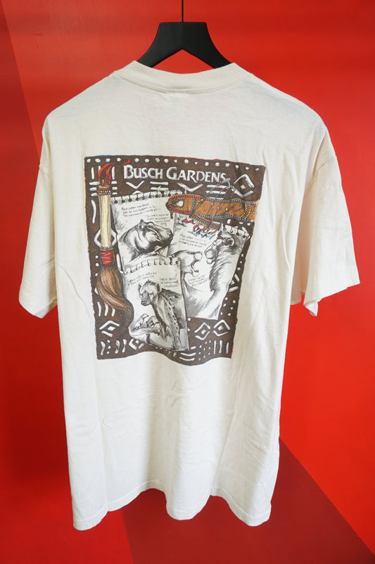 (XL) Vtg Busch Gardens Edge of Africa T-Shirt