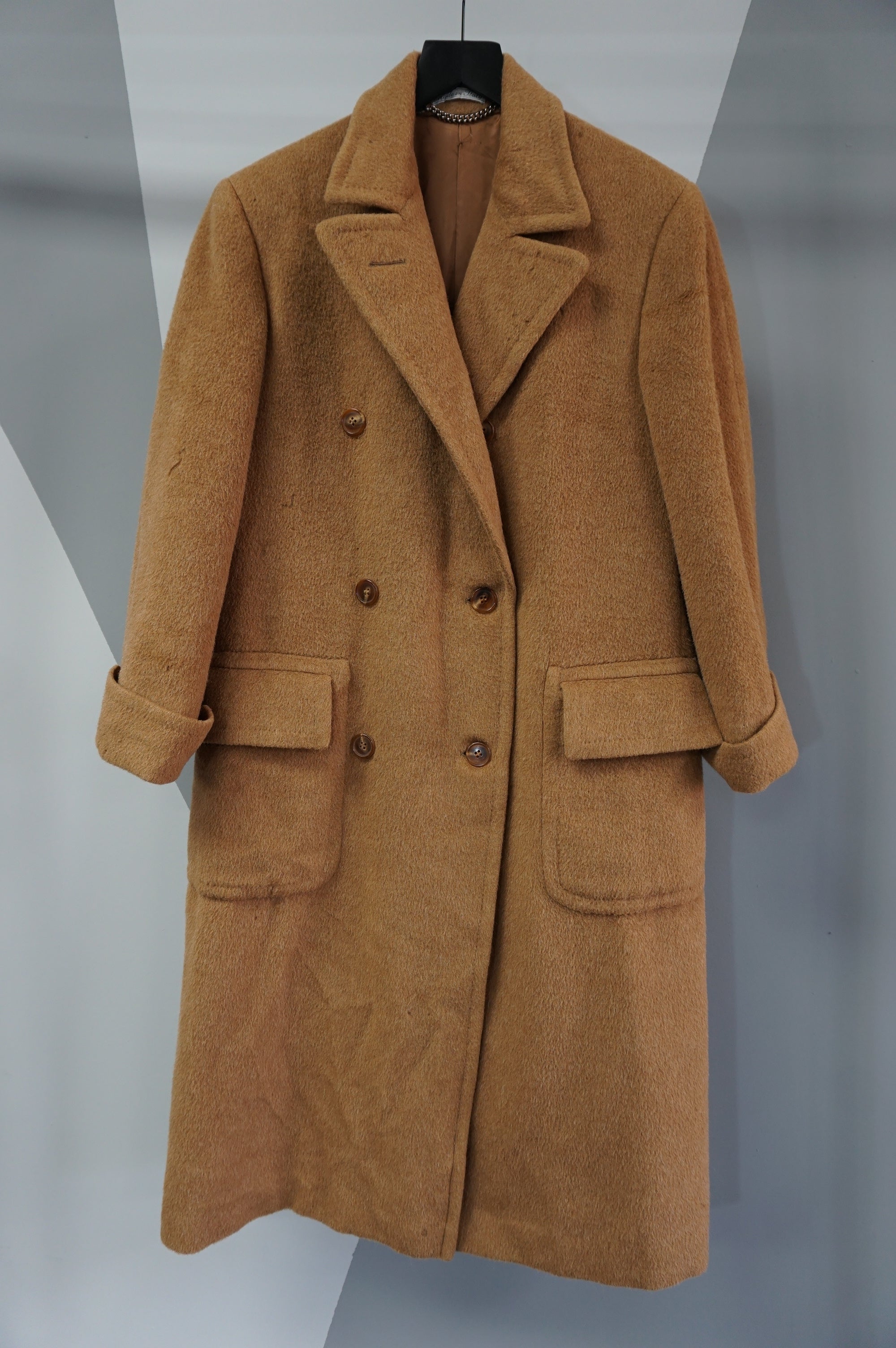 Vintage burberry hotsell camel coat