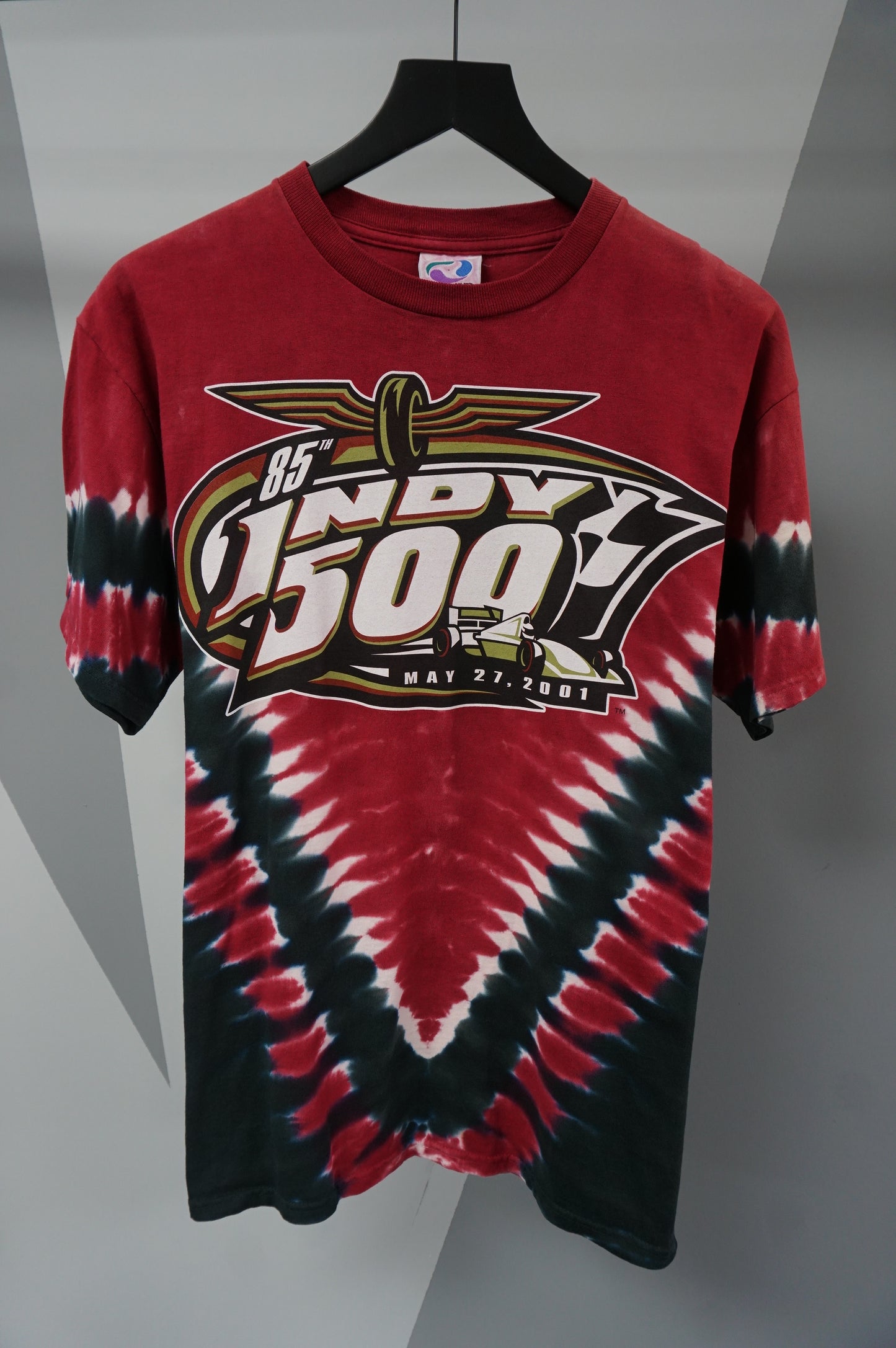 (M) 2001 Indy 500 Liquid Blue T-Shirt