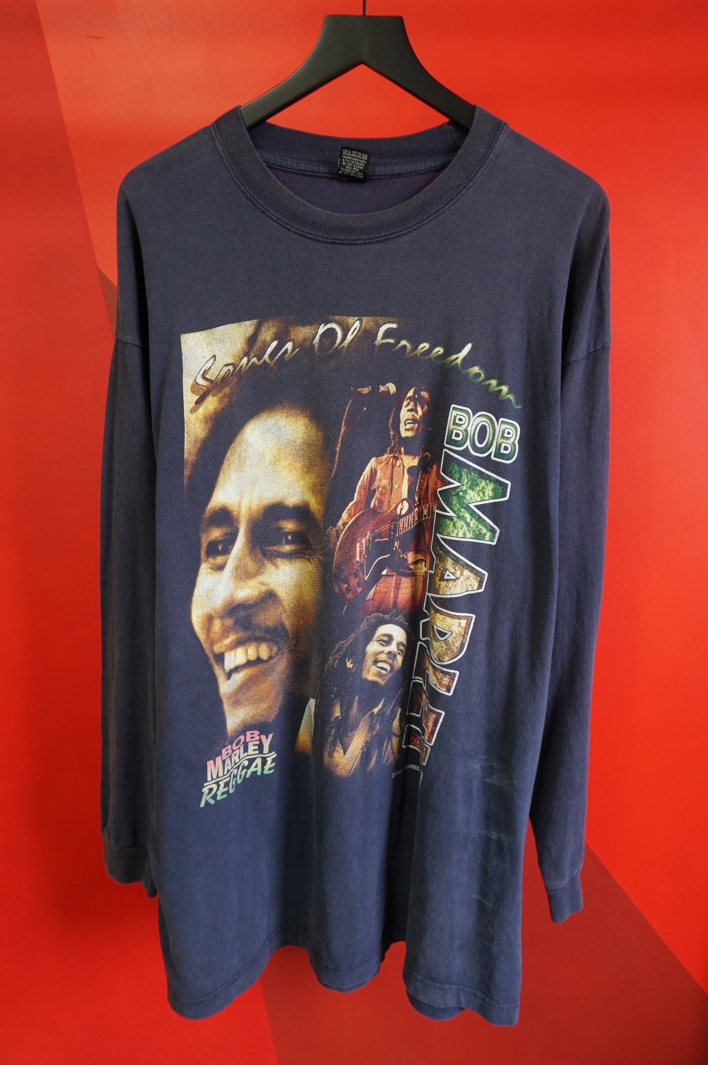 (XXL) 1997 Bob Marley Songs of Freedom LS T-Shirt