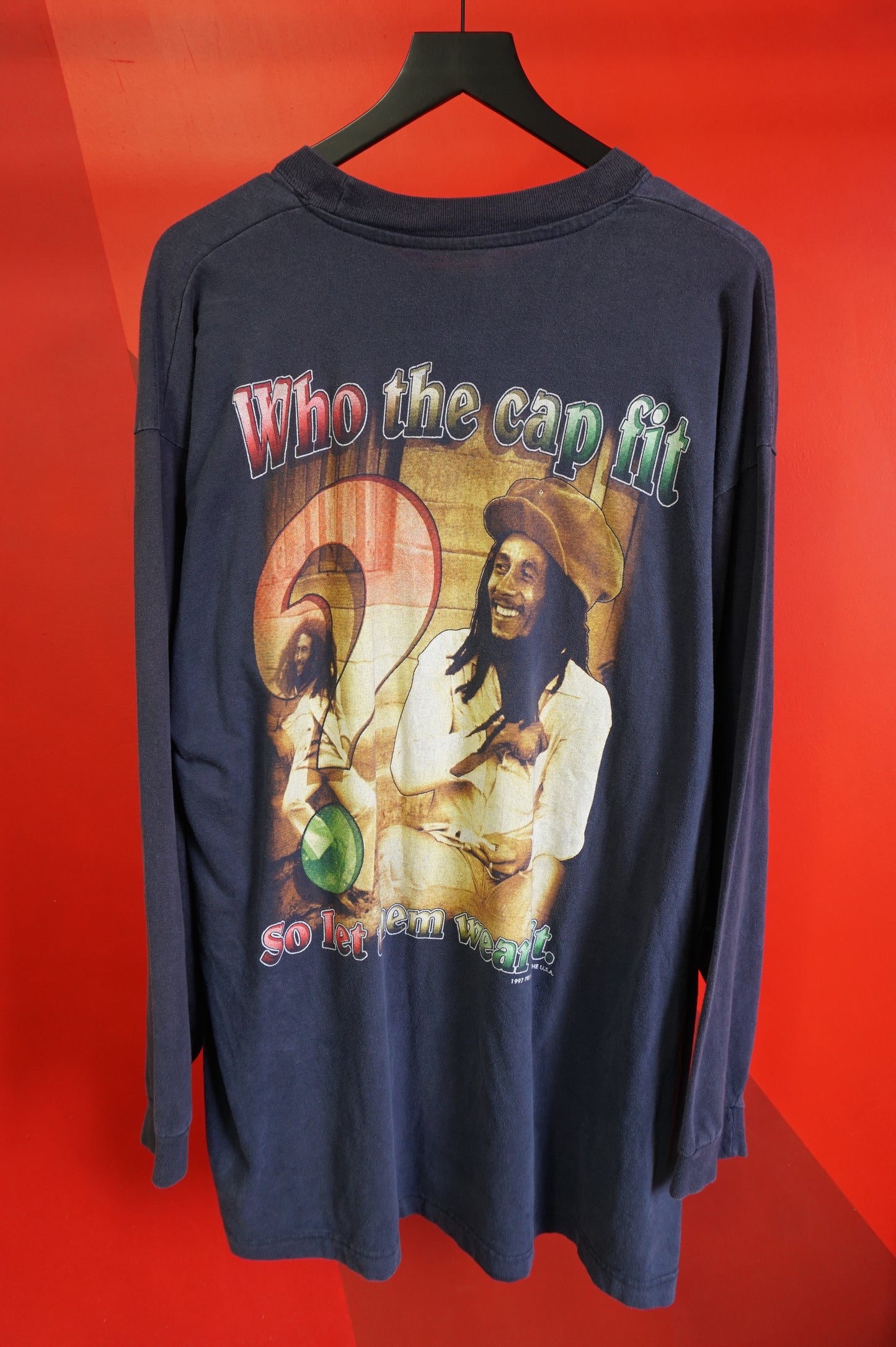 (XXL) 1997 Bob Marley Songs of Freedom LS T-Shirt