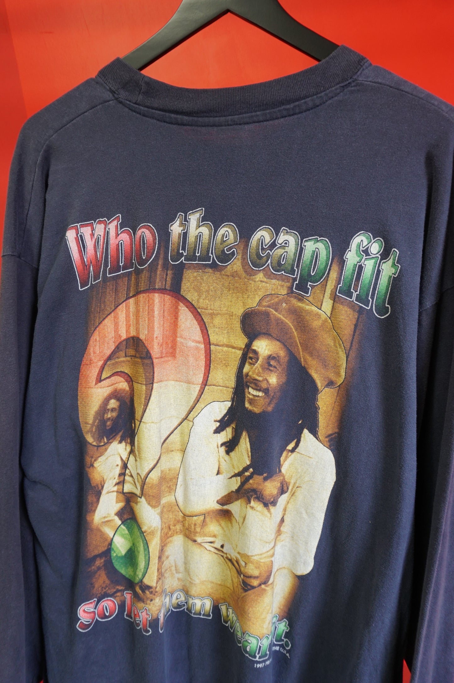 (XXL) 1997 Bob Marley Songs of Freedom LS T-Shirt