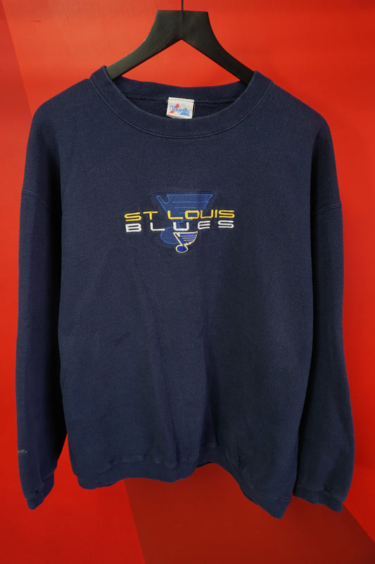 (XL) USA Made St. Louis Blues Crewneck