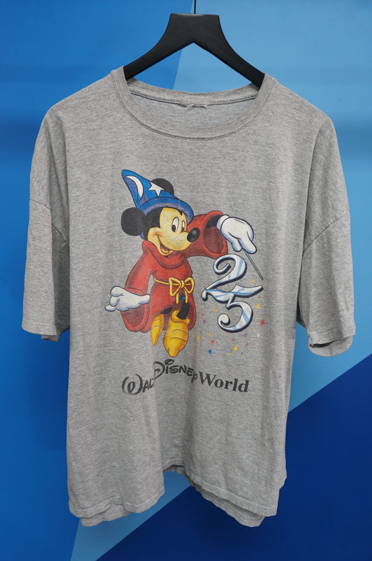 (3XL) Mickey Mouse Disney World 25th Anniversary T-Shirt