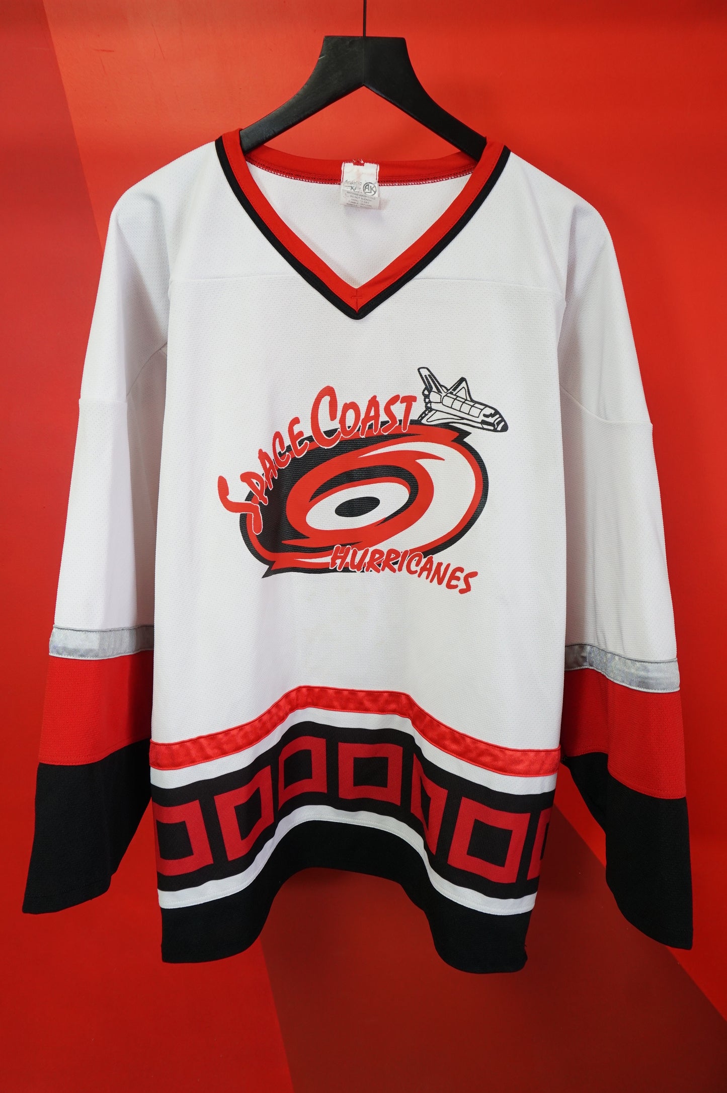 (M/L) Vtg Space Coast Hurricanes Hockey Jersey