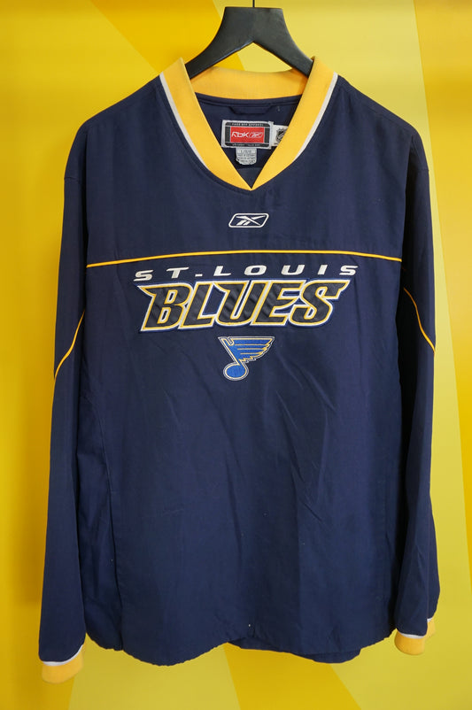 (L/XL) St. Louis Blues Reebok Crewneck