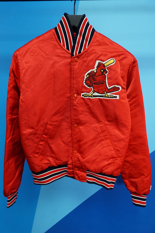 (S) Vtg St. Louis Cardinals Starter Satin Jacket