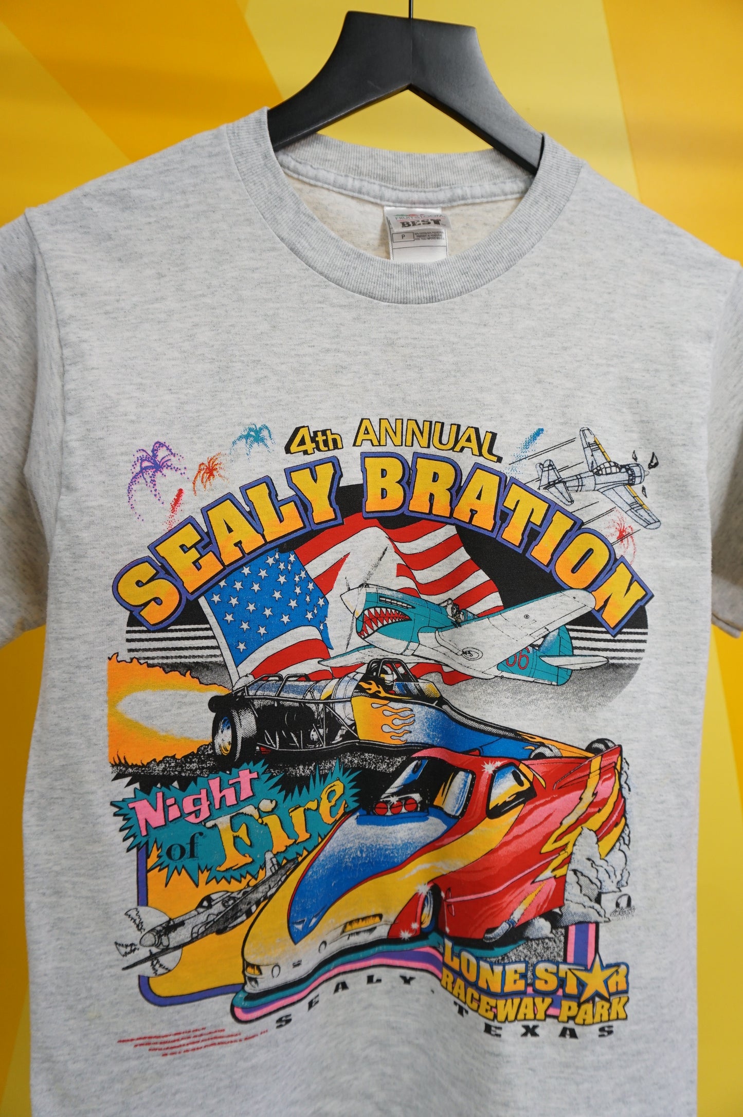 (XS/S) 2003 Lonestar Raceway Park 4rh Annual Sealy-Bration T-Shirt