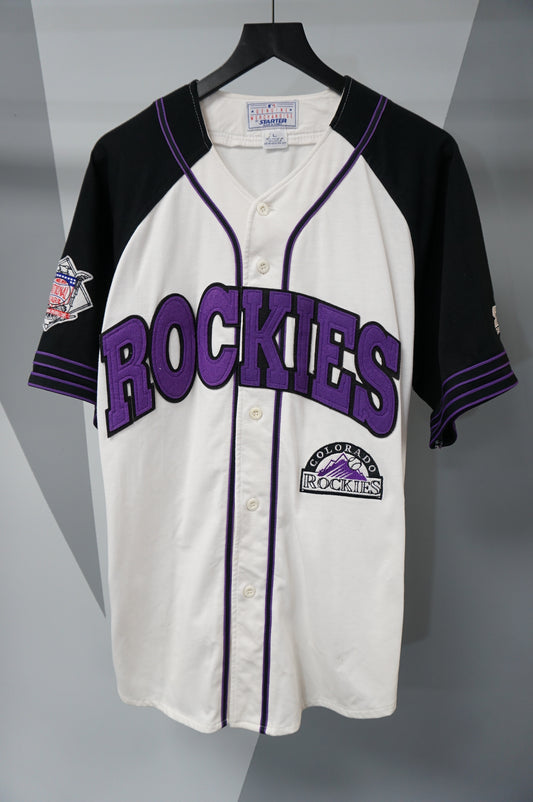 (L) Vtg Colorado Rockies Starter Baseball Jersey