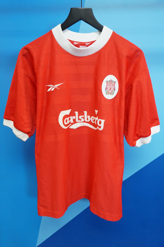 (L) 1998 Liverpool Reebok Soccer Jersey