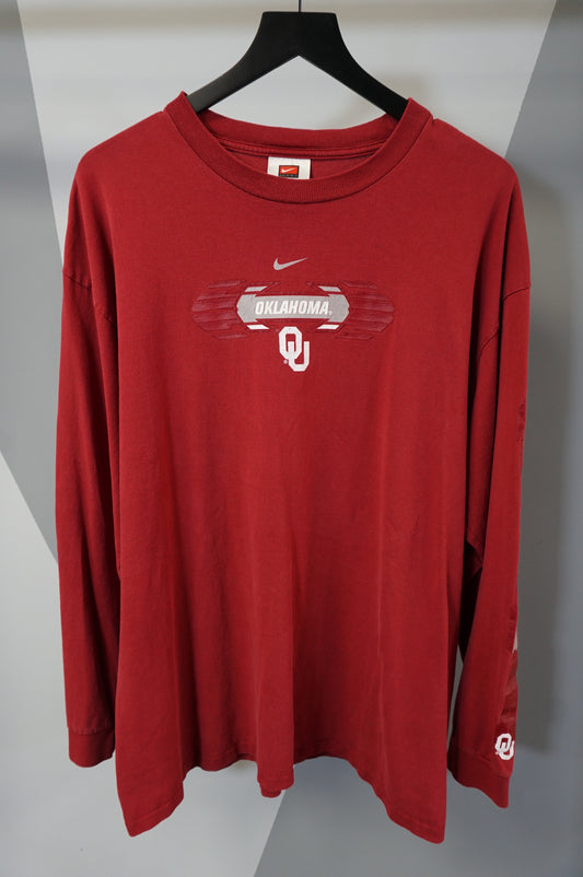 (XL) Oklahoma University LS Nike T-Shirt