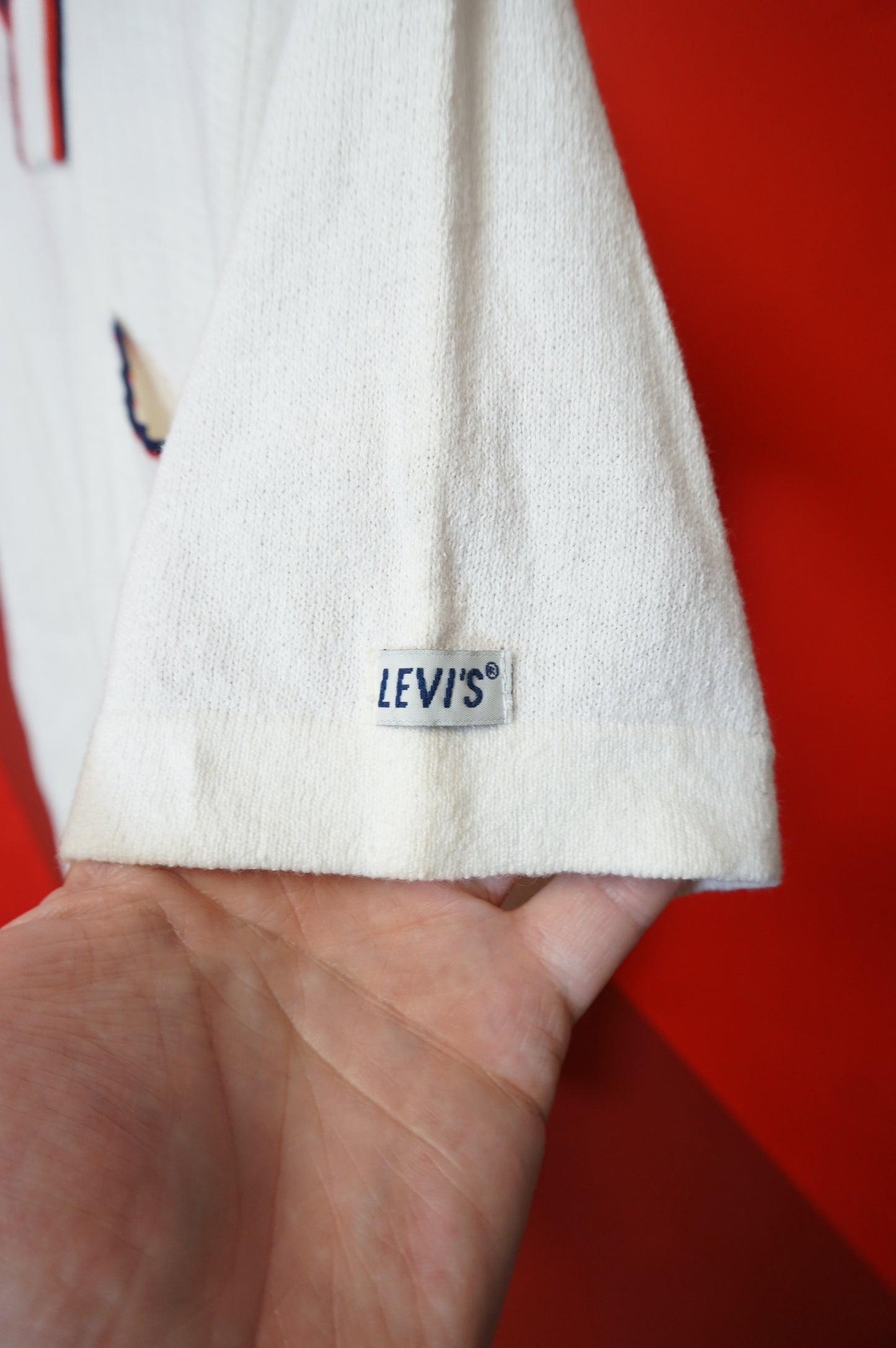 (XS) Vtg Levi's Knit Single Stitch T-Shirt