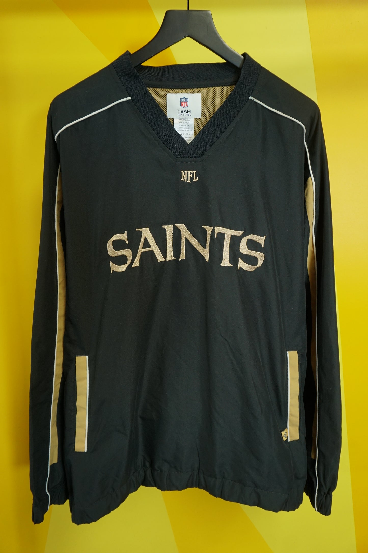 (XXL/3XL) New Orleans Saints Windbreaker