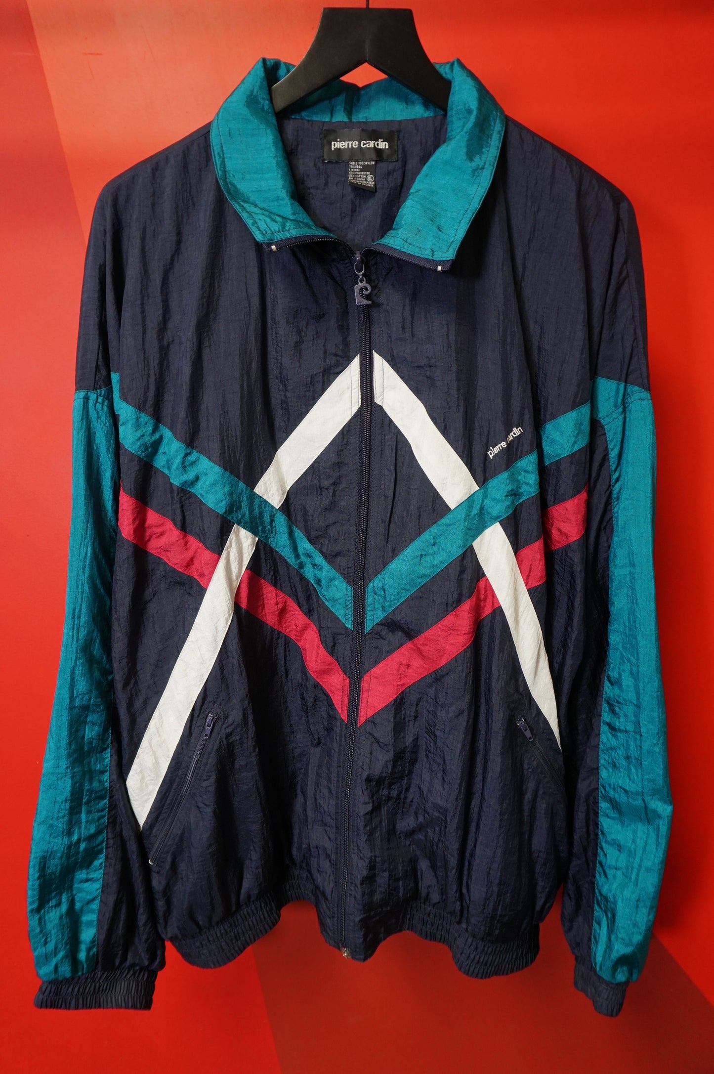 (XL/XXL) 90s Pierre Cardin Windbreaker