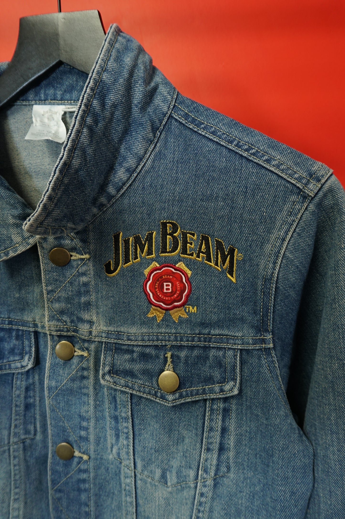 (XS/S) Jim Beam Denim Jacket