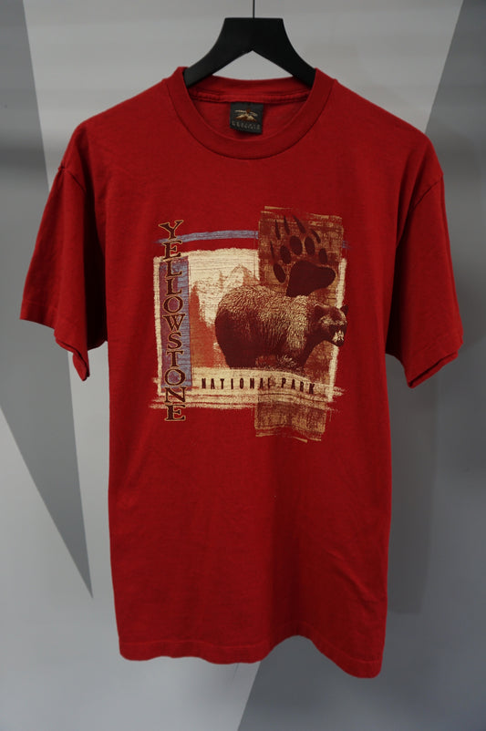 (M) Yellowstone National Park Bear T-Shirt