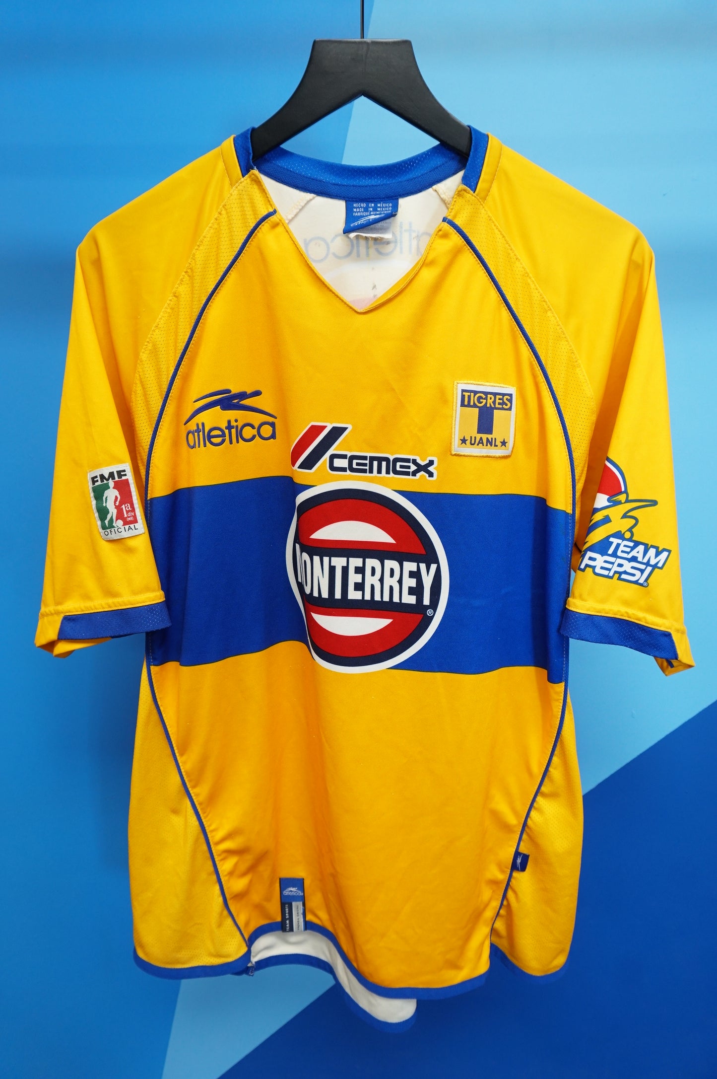 (L) 2004 Tigres UANL Soccer Jersey