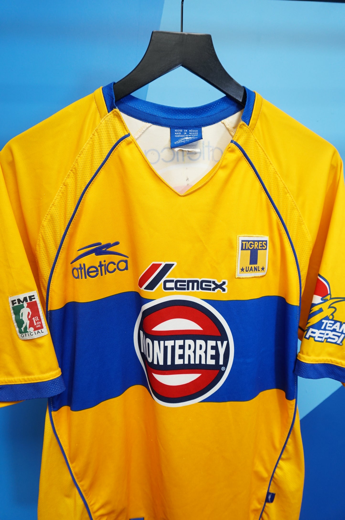 (L) 2004 Tigres UANL Soccer Jersey