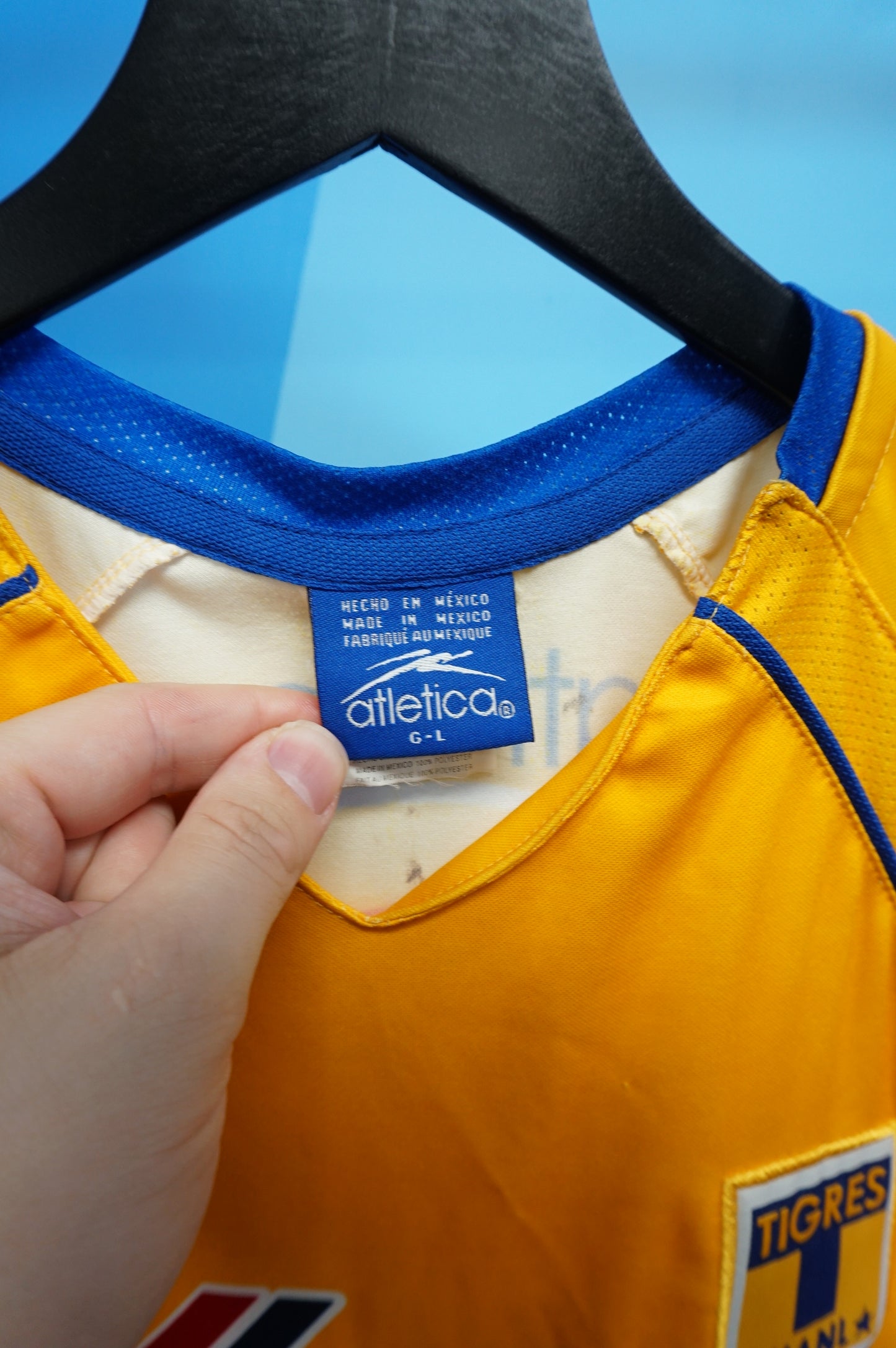 (L) 2004 Tigres UANL Soccer Jersey