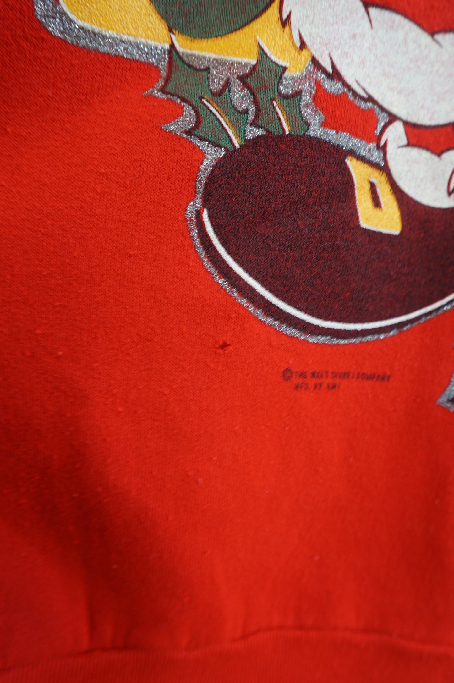 (M) Hohoho Mickey 90s Crewneck