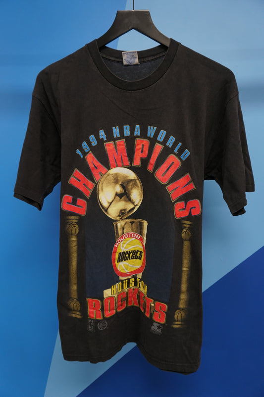 (L) 1994 Houston Rockets NBA Champs Single Stitch T-Shirt
