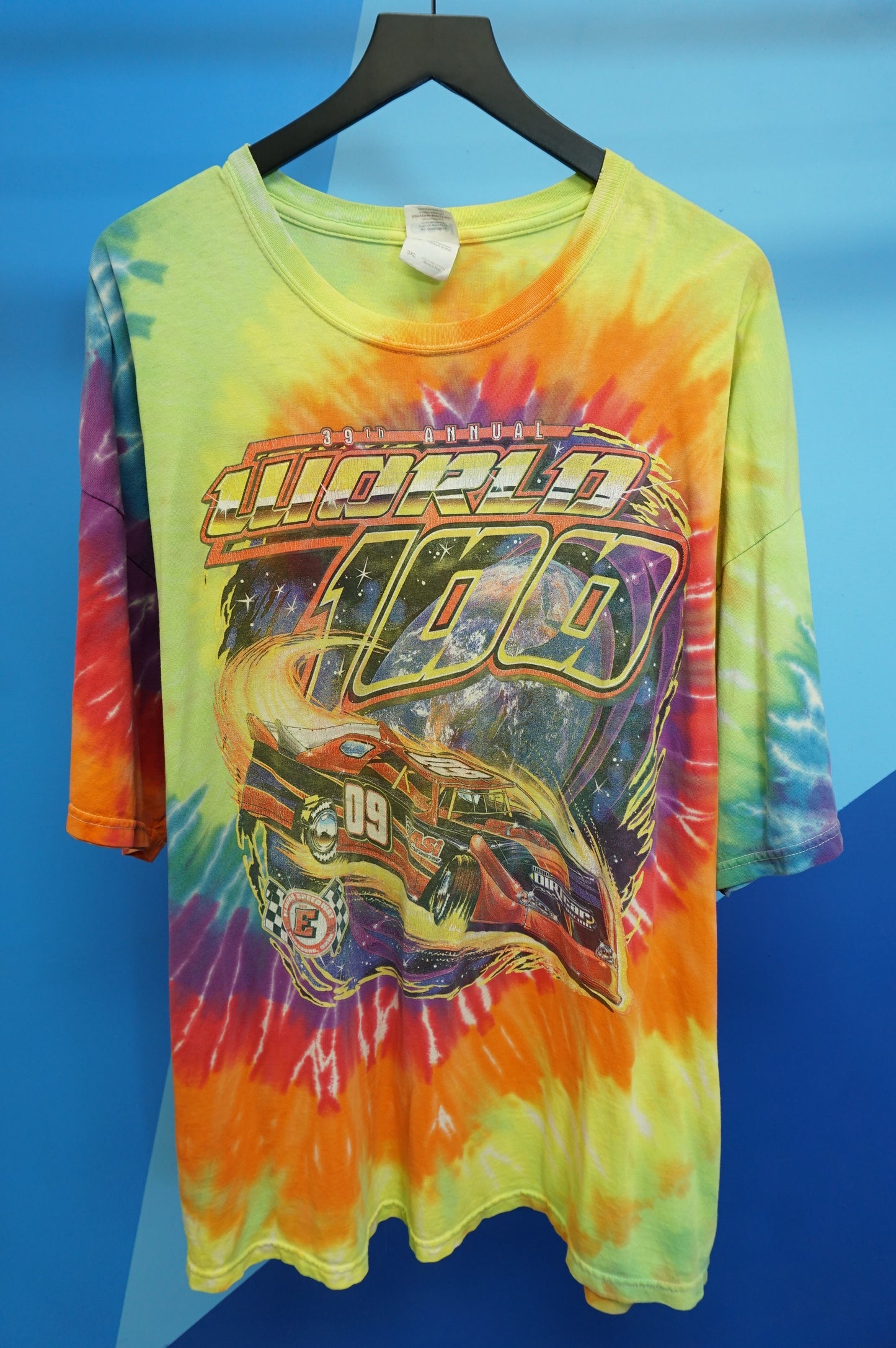 (3XL) 39th Annual World 100 Racing T-Shirt