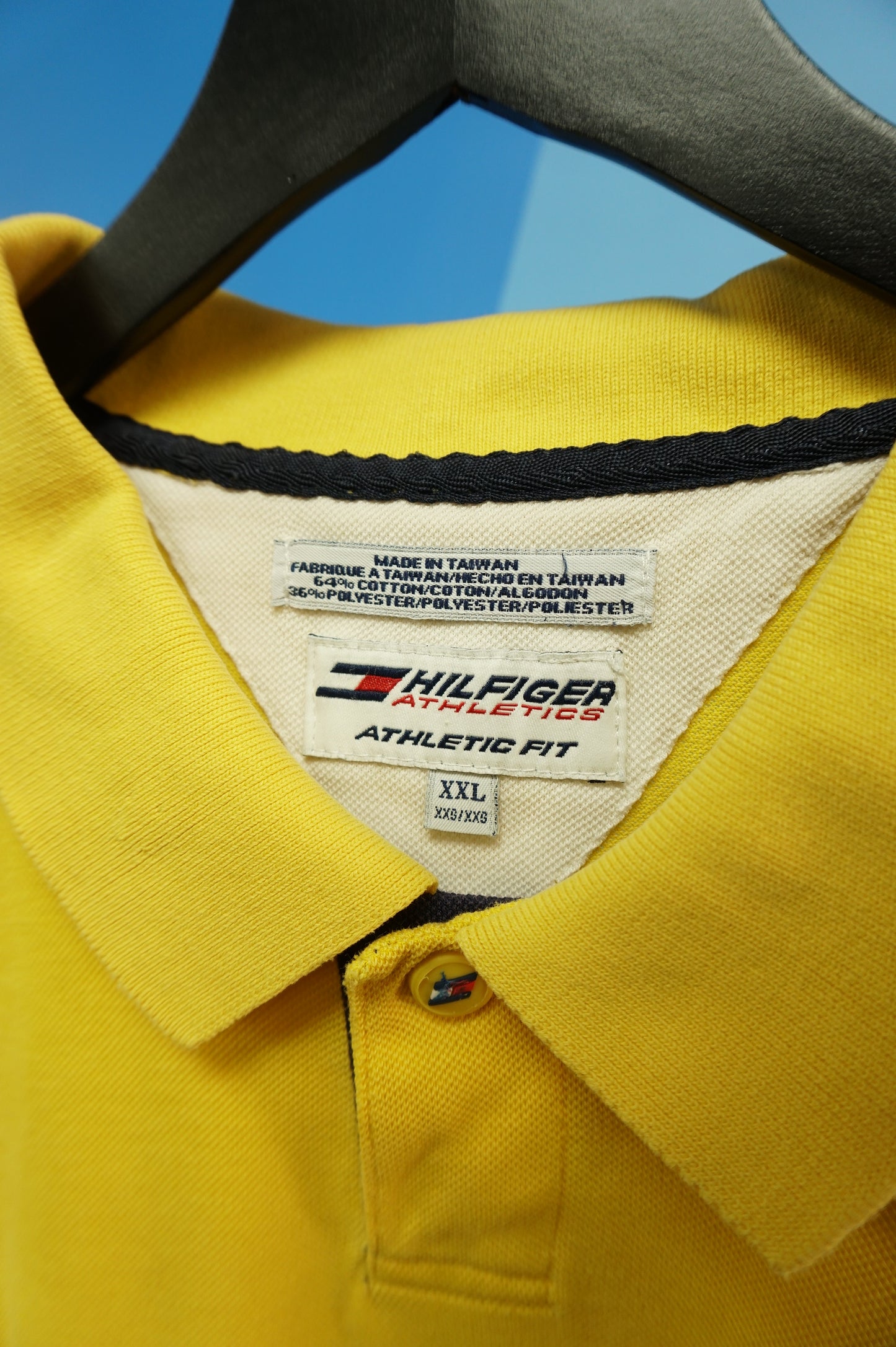 (XL/XXL) Vtg Tommy Hilfiger Embroidered Polo Shirt