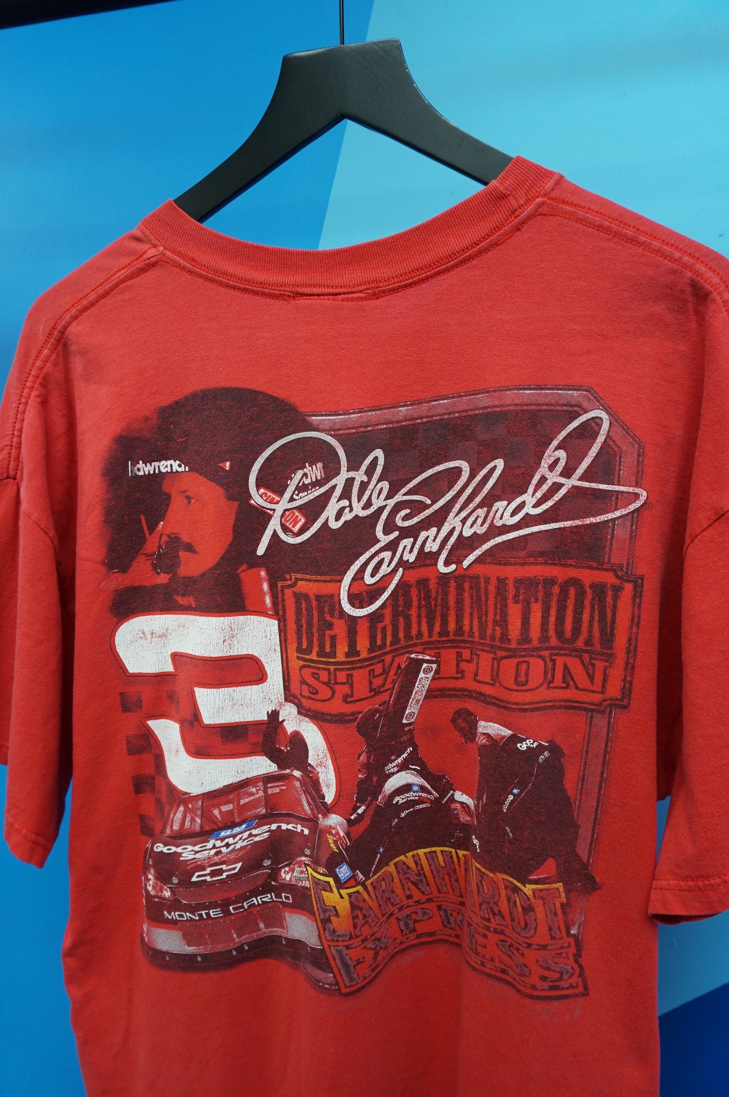 (XL) Dale Earnhardt Sr Determination Station Nascar T-Shirt