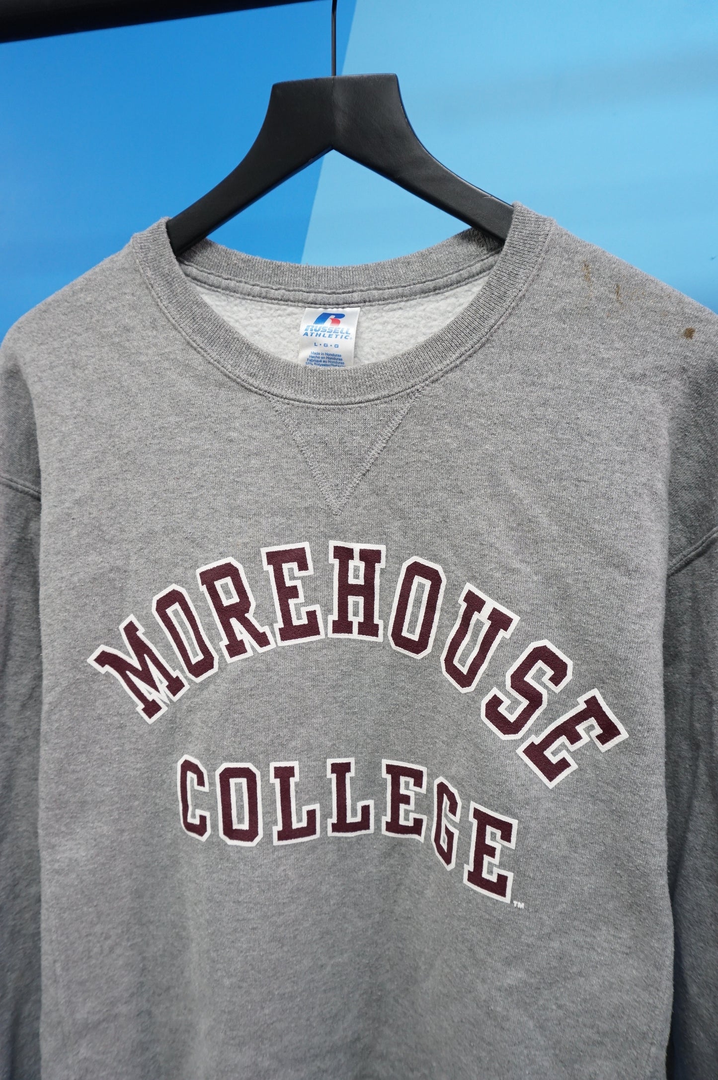 (L) Morehouse College Russell Athletic Crewneck