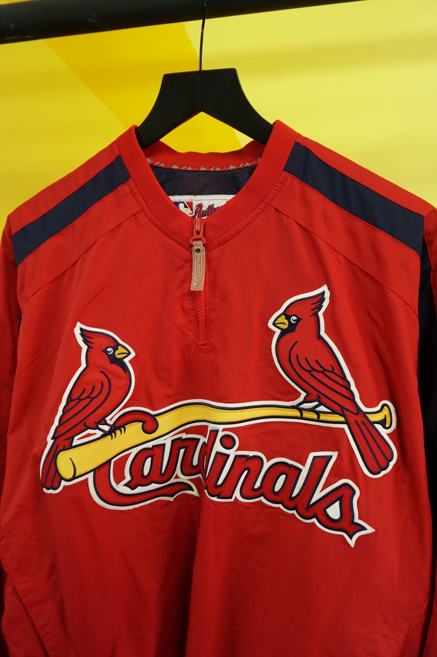 (M/L) 2006 St. Louis Cardinals World Series Champs Windbreaker