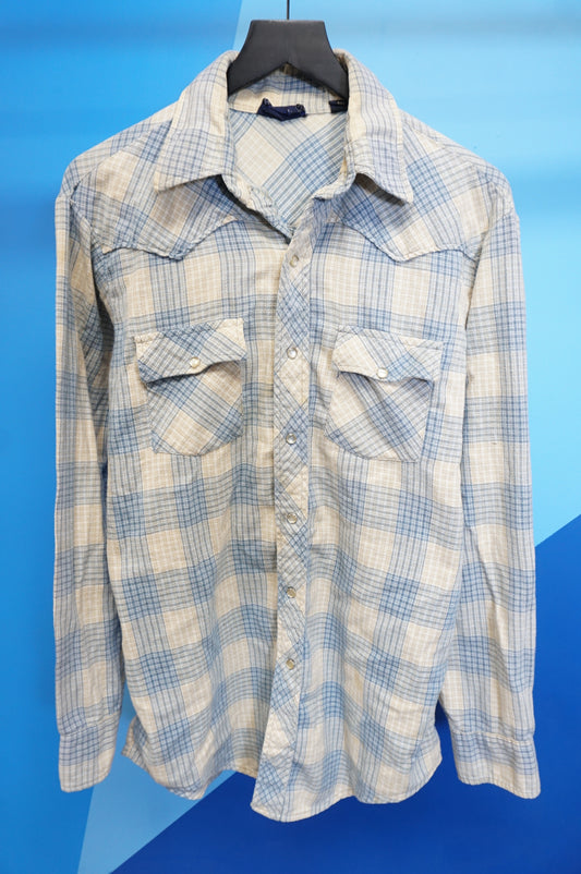 (L) Vtg JC Penney Flannel Shirt