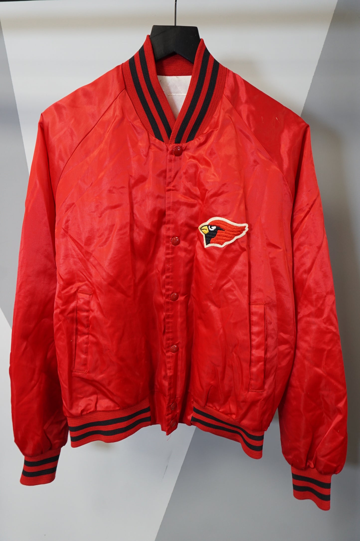 (XL) Vtg Arizona Cardinals Satin Jacket