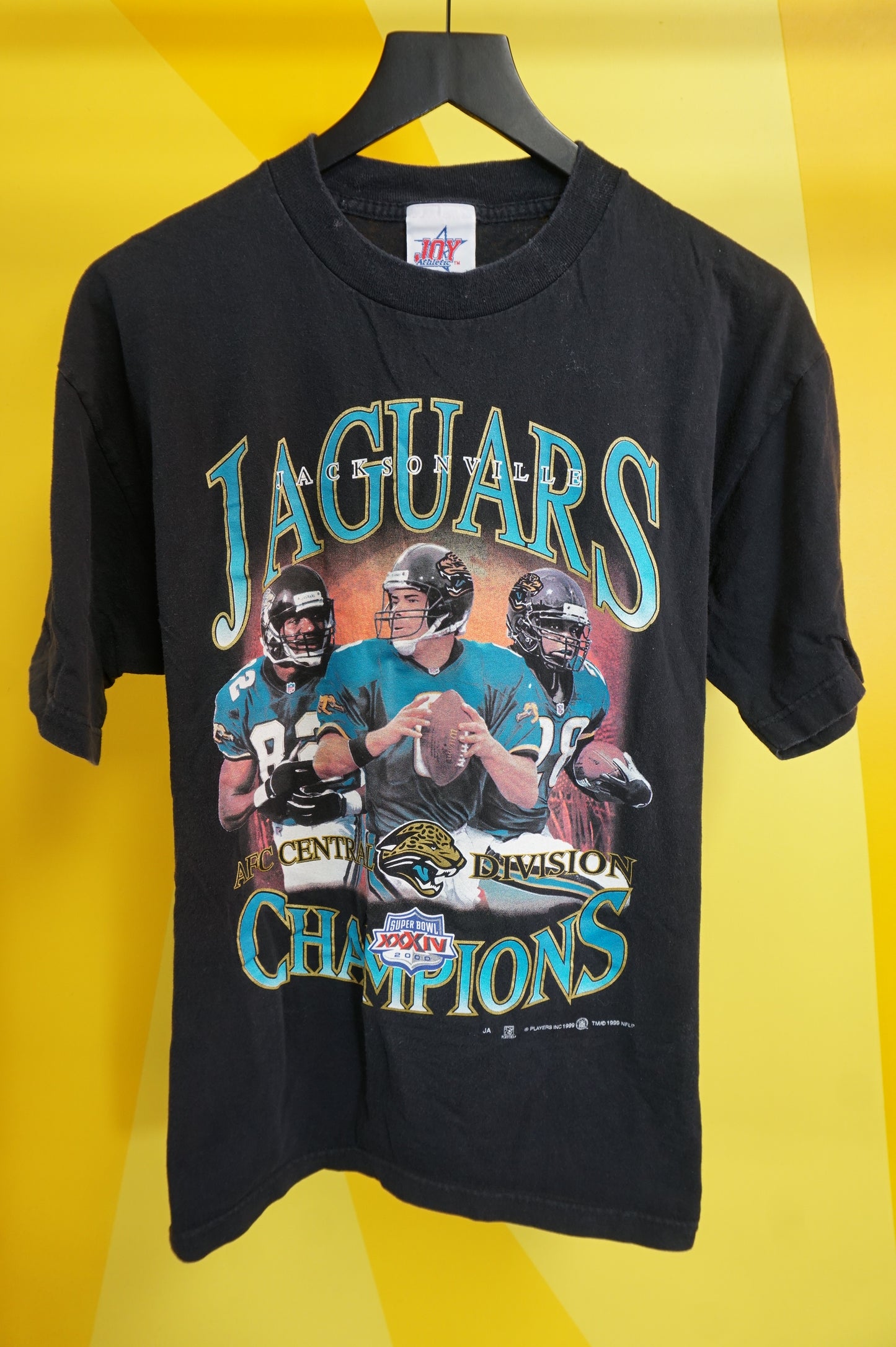 (L) 1999 Jacksonville Jaguars AFC Central Champs T-Shirt