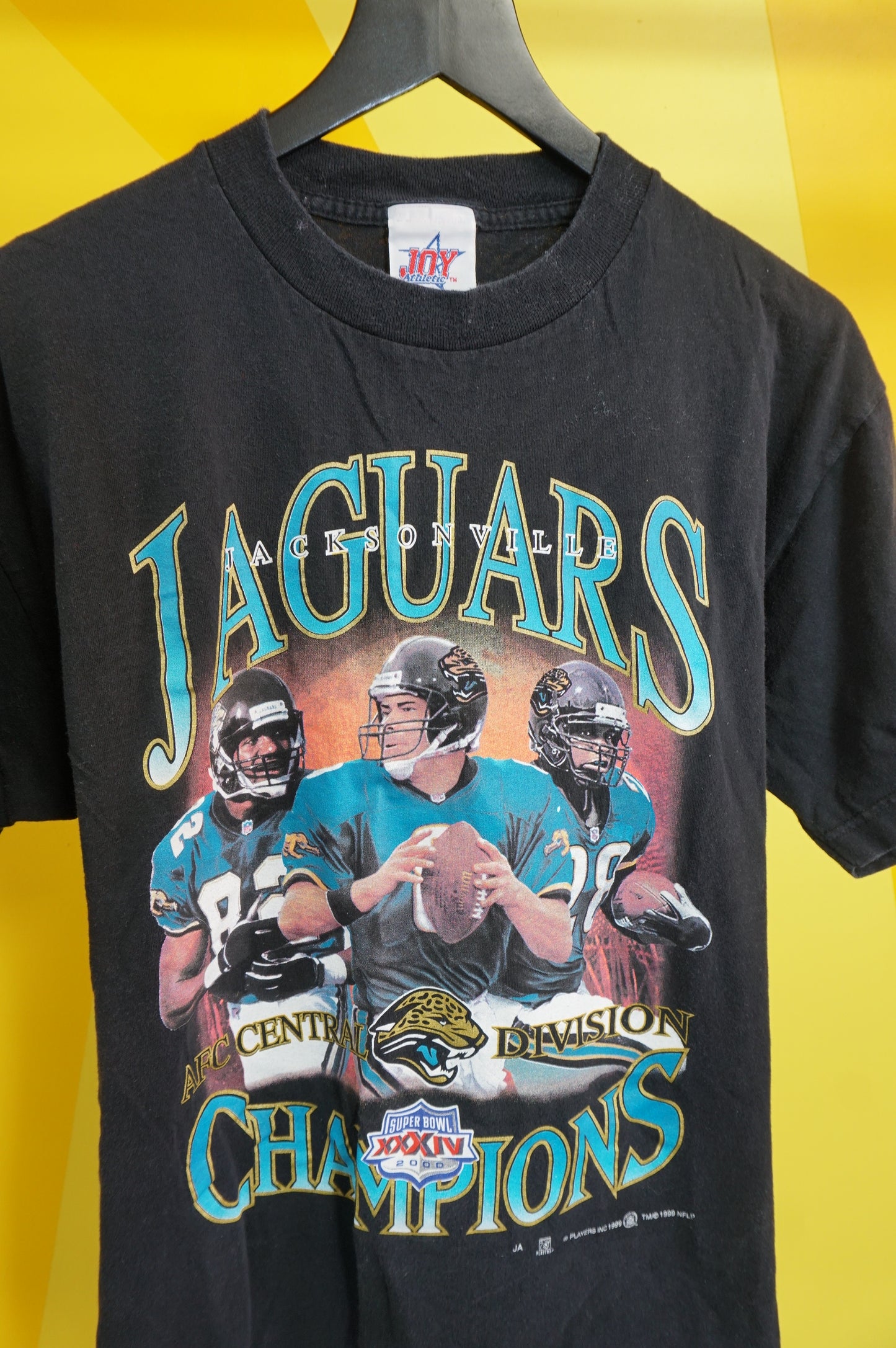 (L) 1999 Jacksonville Jaguars AFC Central Champs T-Shirt