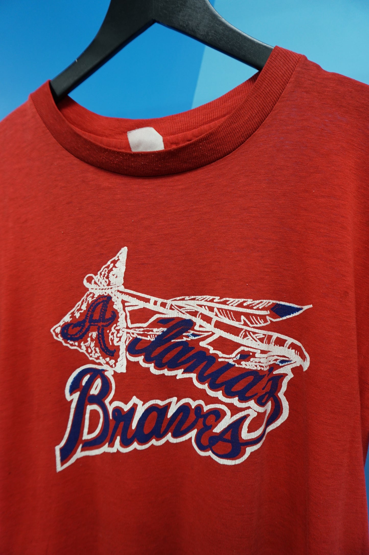 (M) Vtg Atlanta's Braves Single Stitch T-Shirt