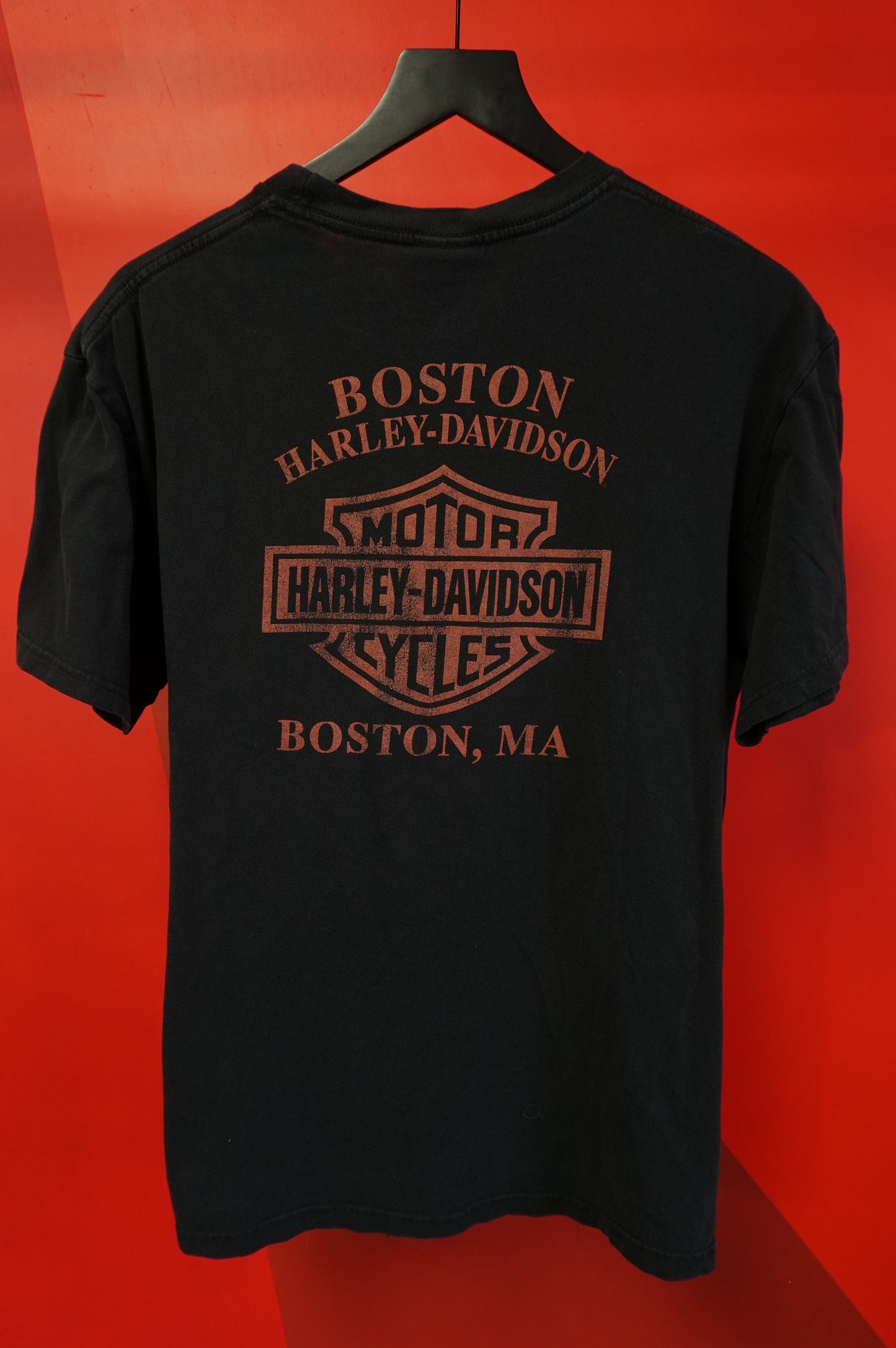 (L) Boston Harley Davidson T-Shirt