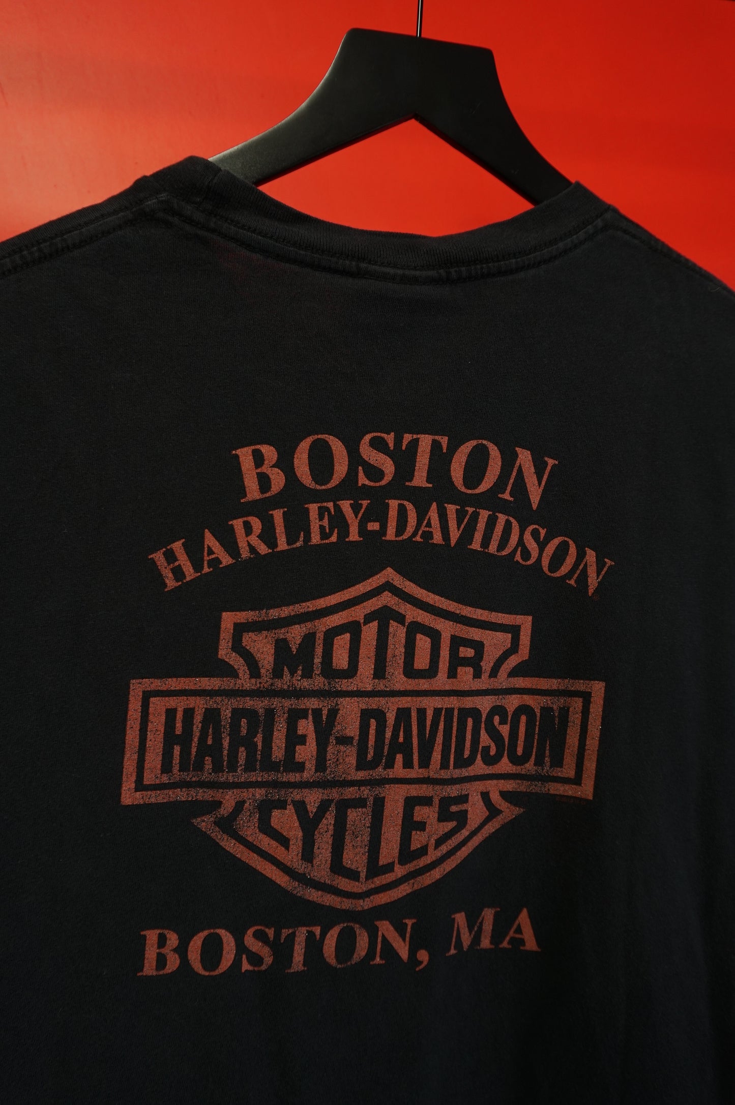 (L) Boston Harley Davidson T-Shirt